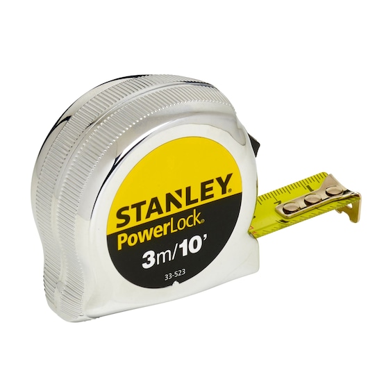 STANLEY® PowerLock® 3M/10' (19mm Wide) Tape Measure