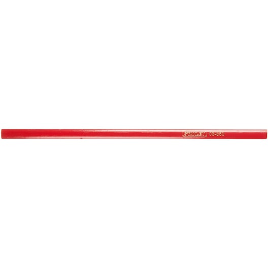 Red carpenter pencil with STANLEY branding and product code 1-03-850.