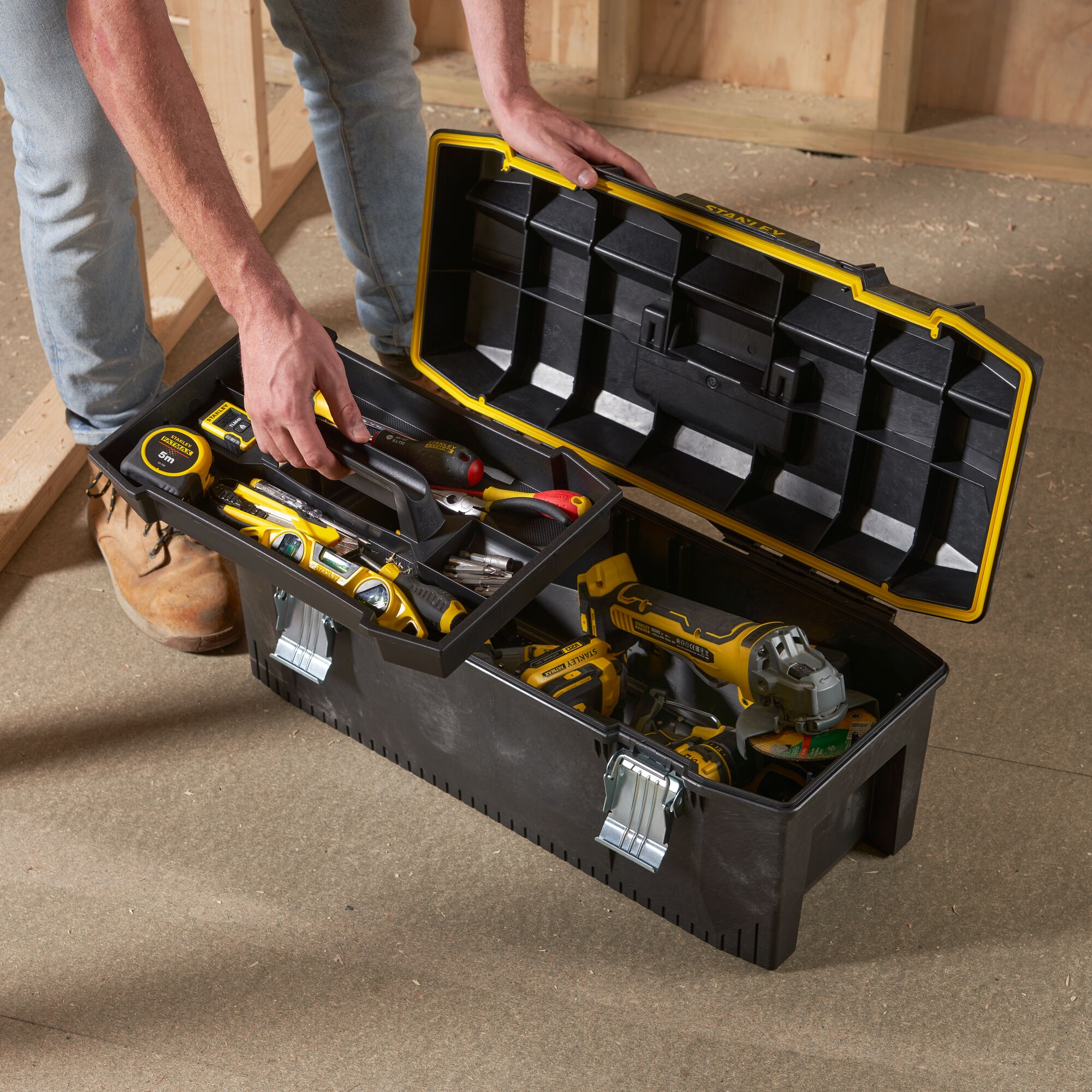 STANLEY® FATMAX® 28 in. Structural Foam Tool Box | STANLEY
