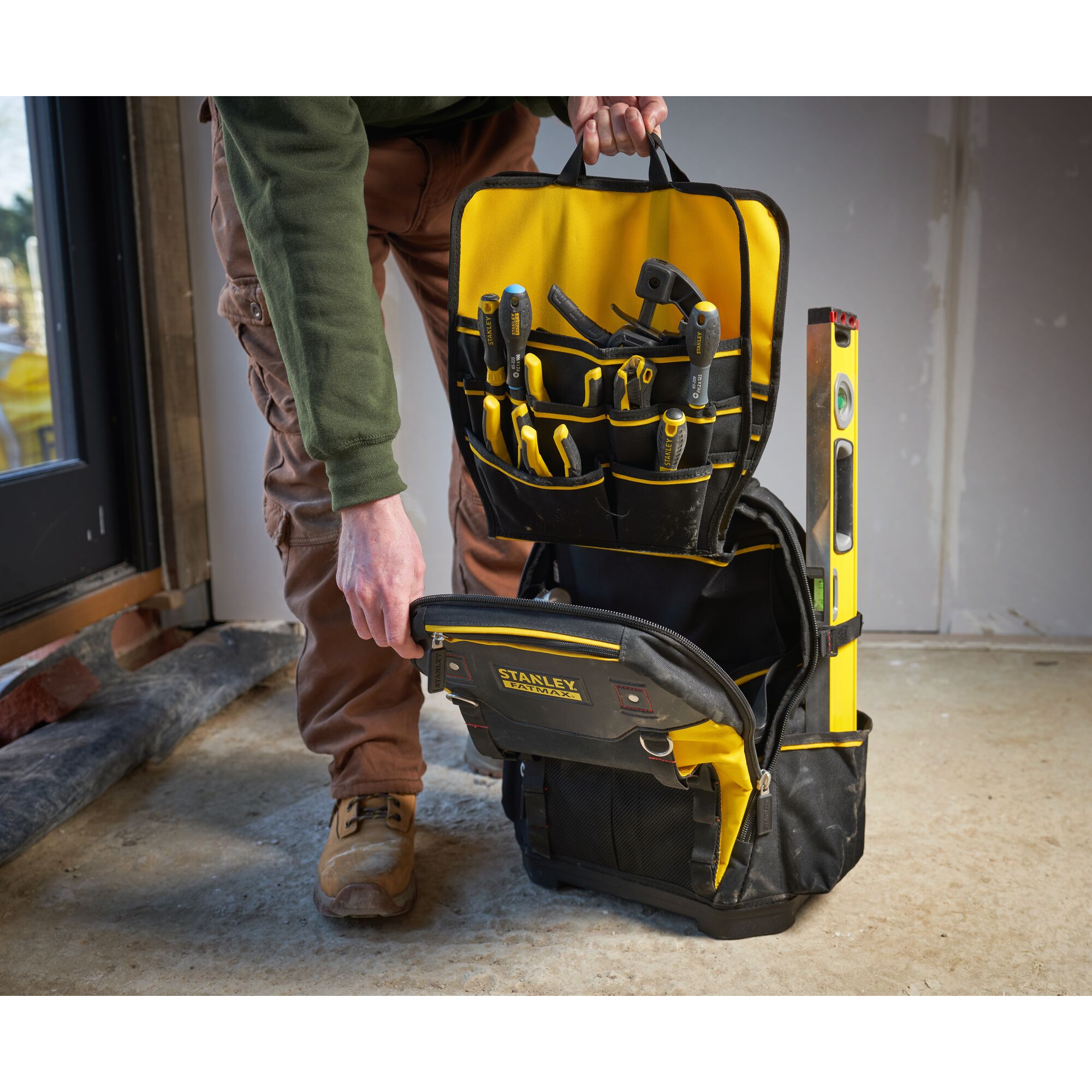 STANLEY® FATMAX® Heavy-Duty Tool Bag Backpack | STANLEY
