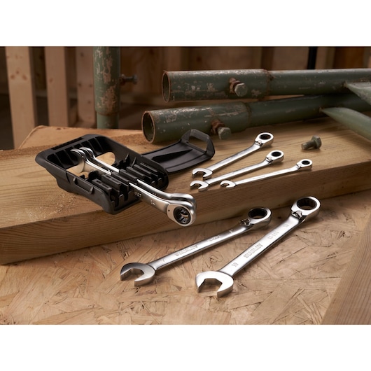 STANLEY® FATMAX® Reversible Ratcheting Wrench Set (7 pieces)
