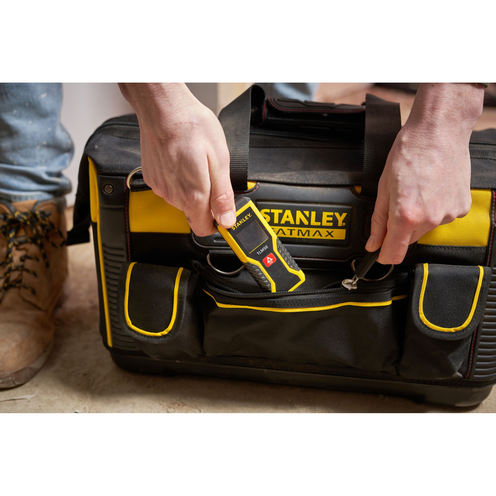 SORTMASTER® 20 in. Open Mouth Rigid Tool Bag | STANLEY