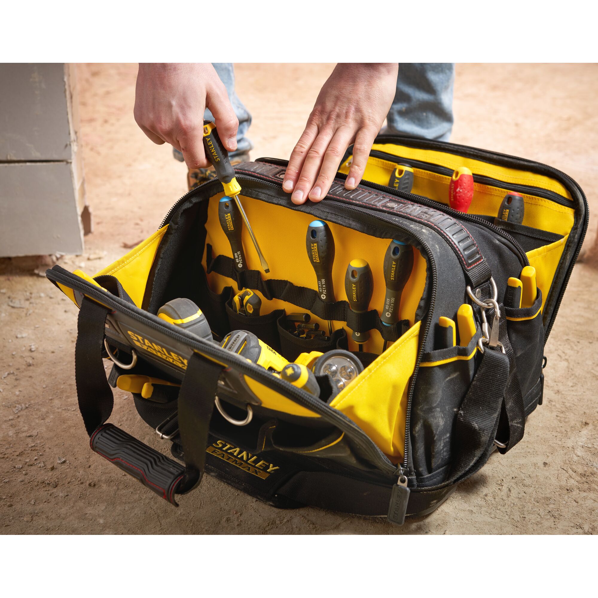 17 in. Multi Access Tool Bag | STANLEY