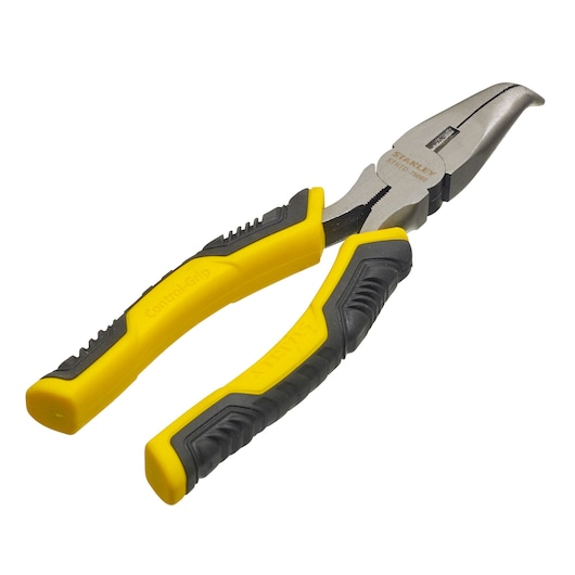 STANLEY® DYNAGRIP® 200mm Long Bent Nose Pliers