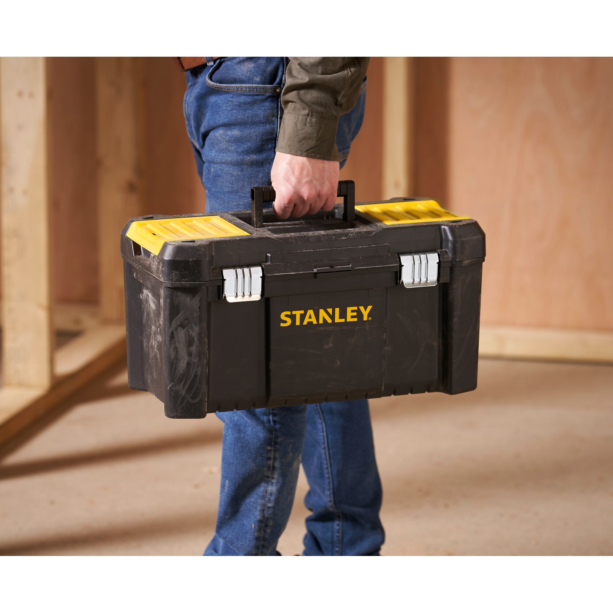 s*n様 09614BLACKBOXX ISLAMEL ARCHIVE SET STANLEY® 19 in. Essential Tool Box With Metal Latches | STANLEY
