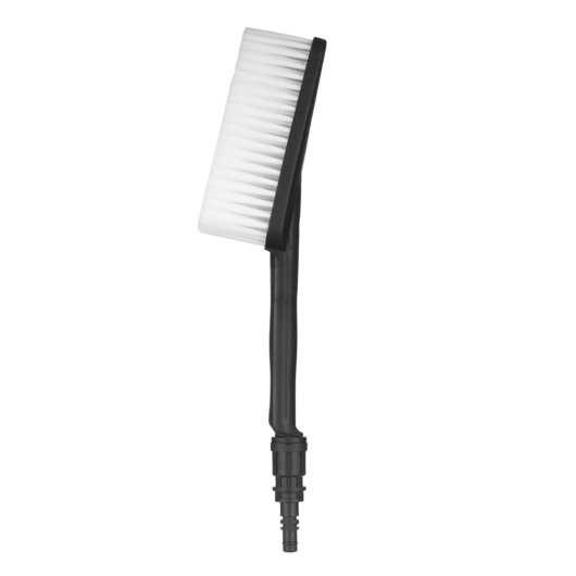 STANLEY STZSBSK3 wash brush with white bristles and black handle, side view, against white background.